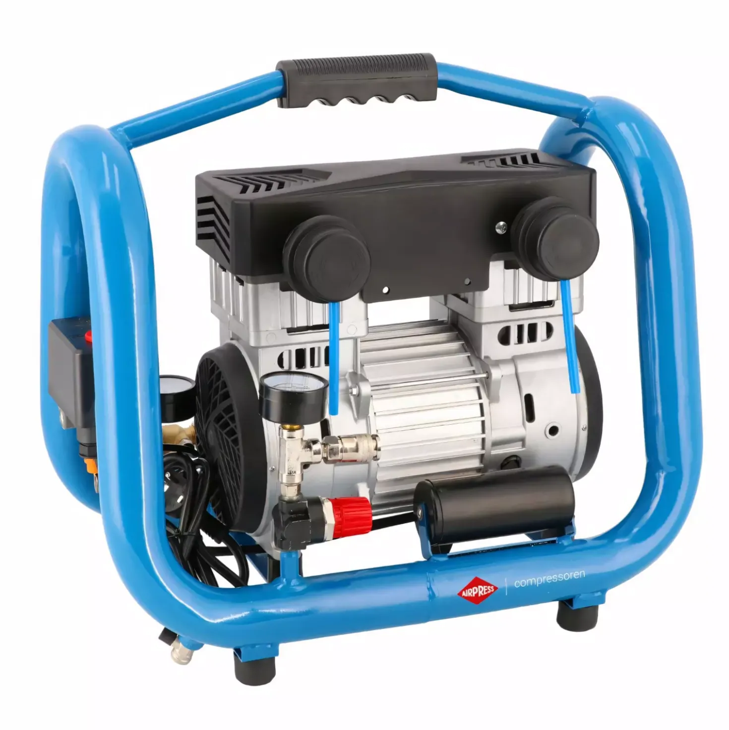 Airpress LMO 4-170 stille Compressor - Olievrij - 10 bar - 90 l/min - 4L