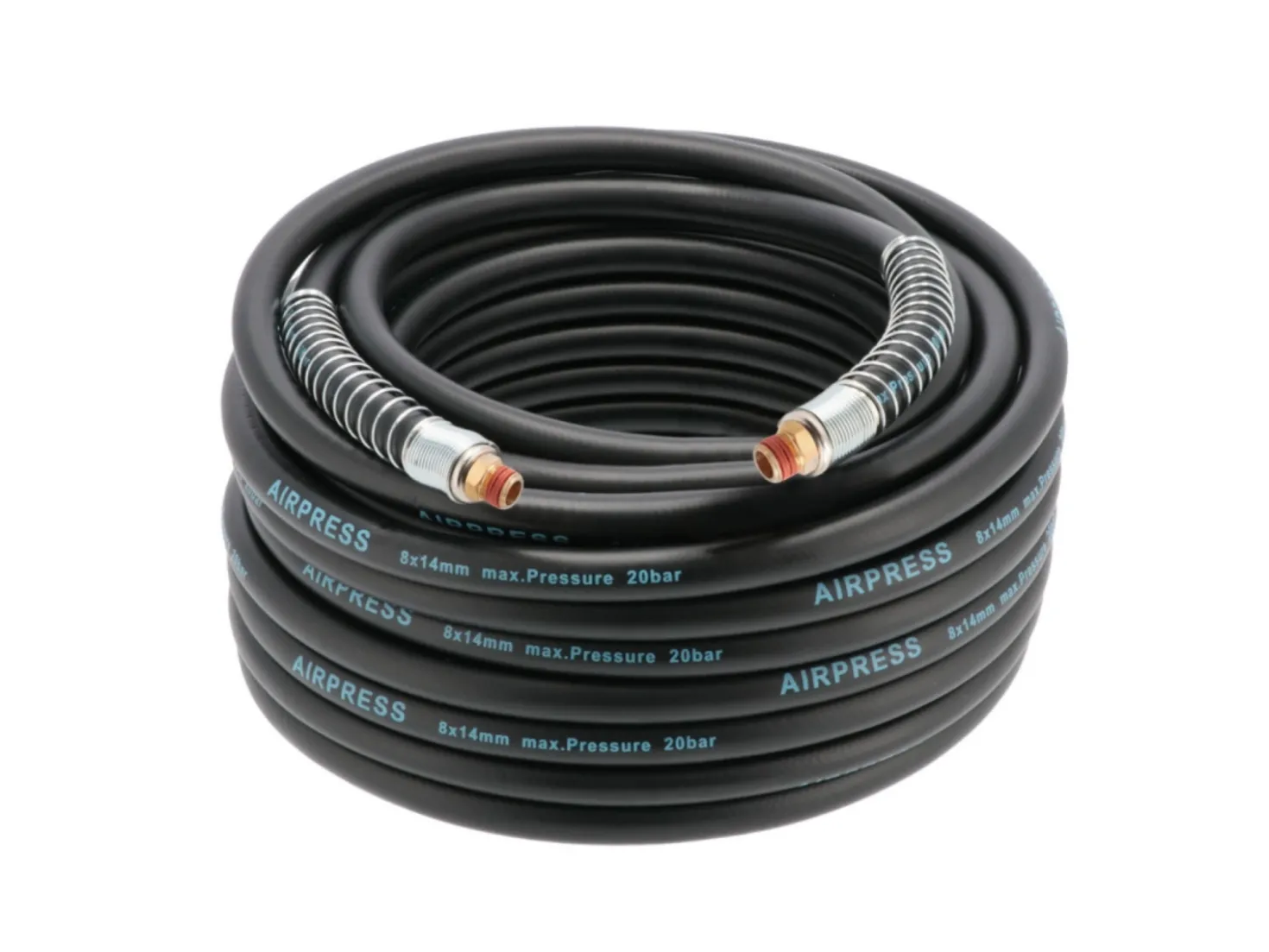 Airpress 40492 Luchtslang - 20 bar - 1/4" incl. nippels