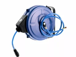 Airpress 4650815 Luchtslanghaspel PU wandmodel zelfoprollend - 1/4" buitendraad - 8 x 12mm - 15m - 15bar