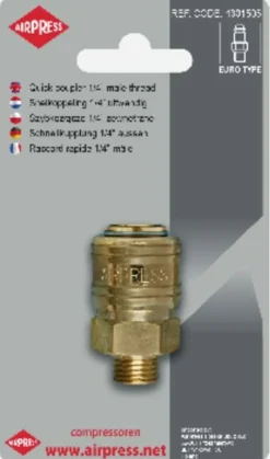 Airpress 4346858 - Snelkoppeling type Orion 1/4" uitwendig