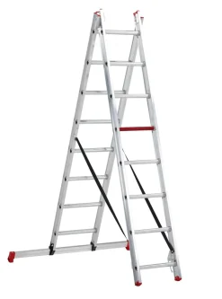 Altrex All Round AR 2040 Reformladder - Aluminium - 2 x 8 sporten - 4,65m