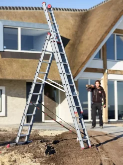 Altrex Atlantis ATR 3077 Reformladder - Aluminium - 3 x 12 sporten - 8,5m