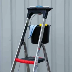 Altrex Double Decker Huishoudtrap - Aluminium - 5 treden - max. werkhoogte 3m