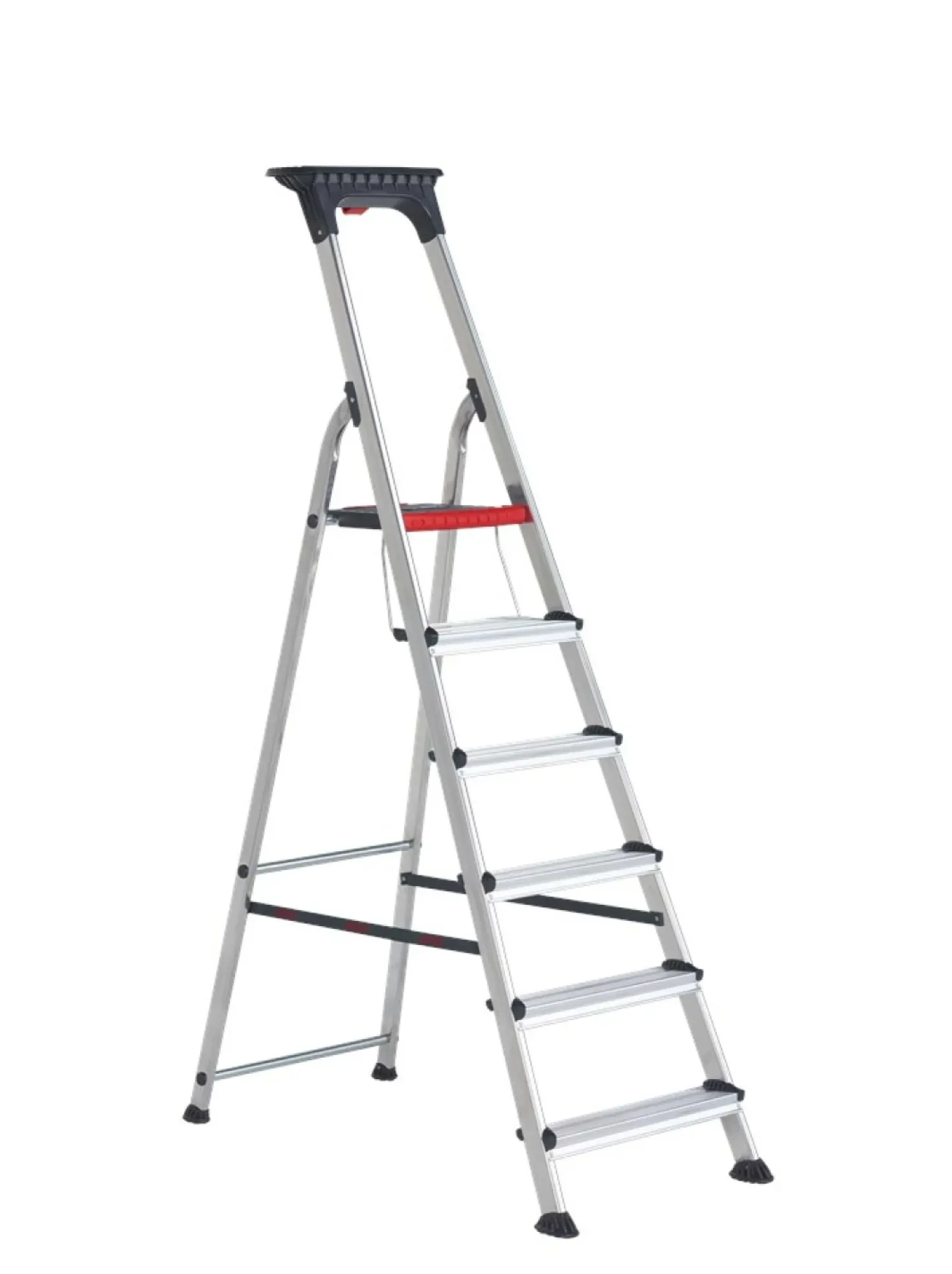 Altrex Double Decker Huishoudtrap - Aluminium - 6 treden - max. werkhoogte 3,25m