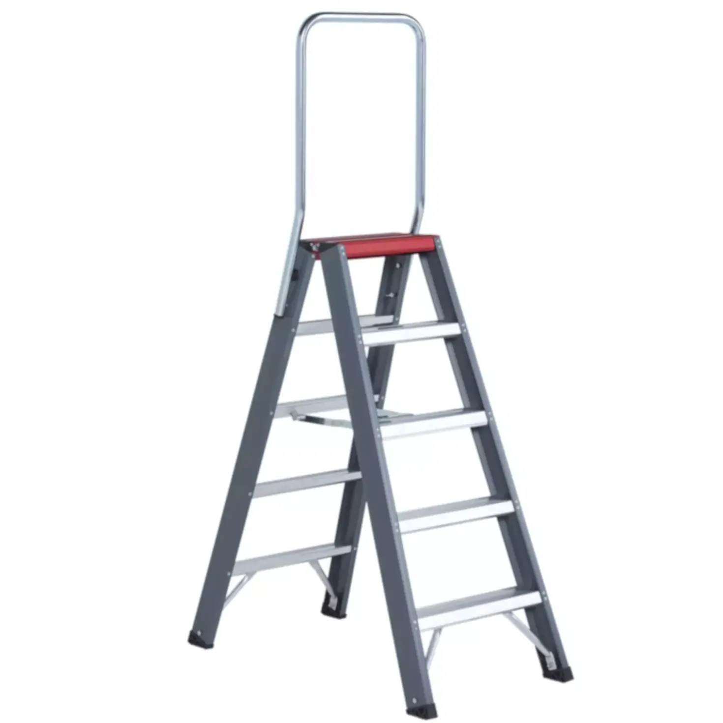 Altrex Falco FDO 5 Dubbele trap - Aluminium met coating - 2 x 5 treden - max. werkhoogte 3,2m