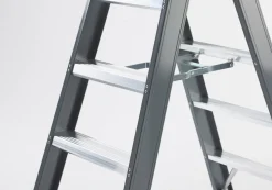 Altrex Falco FDO 5 Dubbele trap - Aluminium met coating - 2 x 5 treden - max. werkhoogte 3,2m