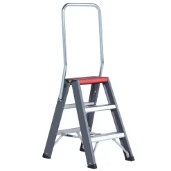 Altrex Falco FDO 3 Dubbele trap - Aluminium met coating - 2 x 3 treden - max. werkhoogte 2,7m