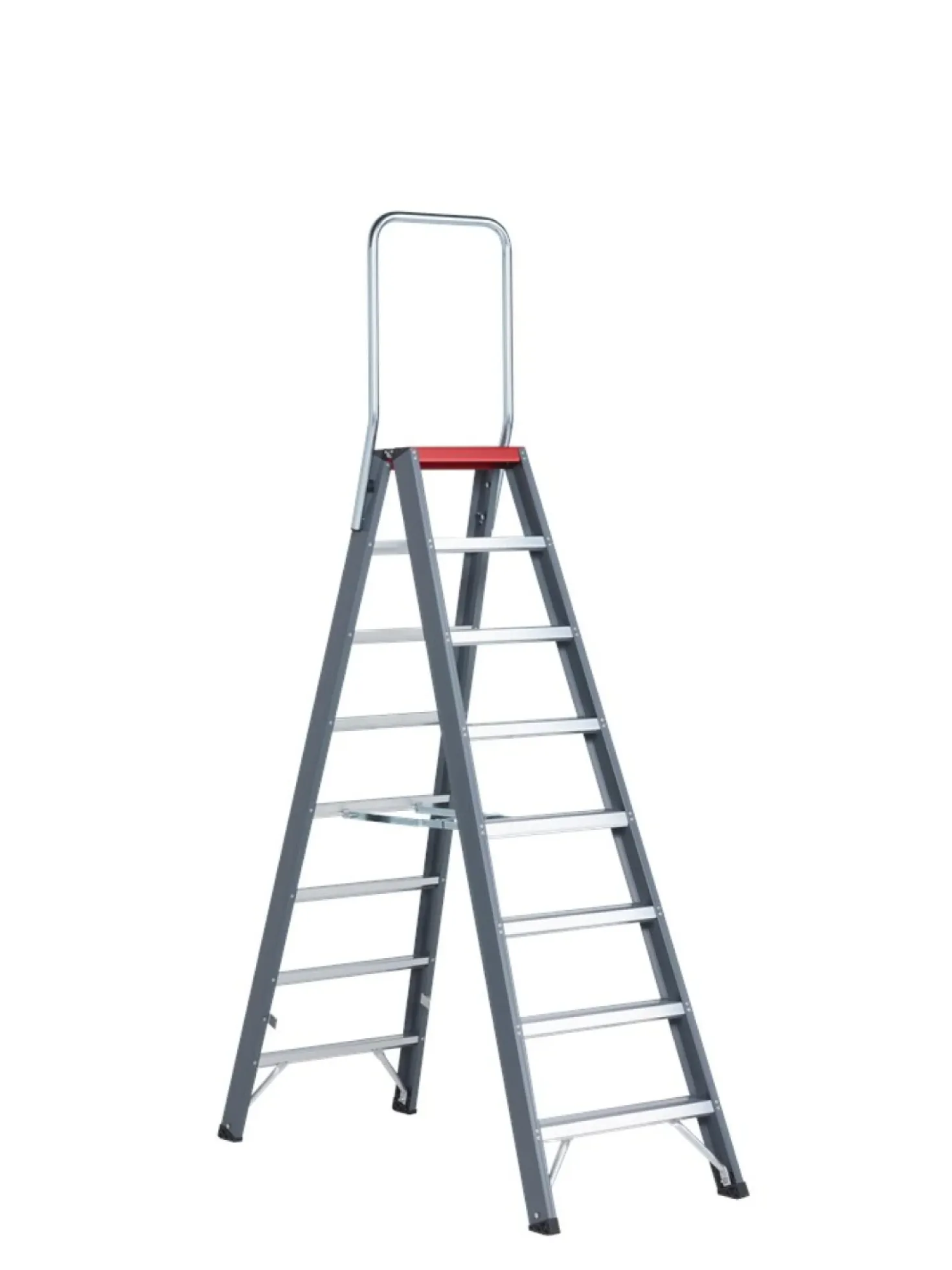 Altrex Falco FDO 8 Dubbele trap - Aluminium met coating - 2 x 8 treden - max. werkhoogte 3,9m