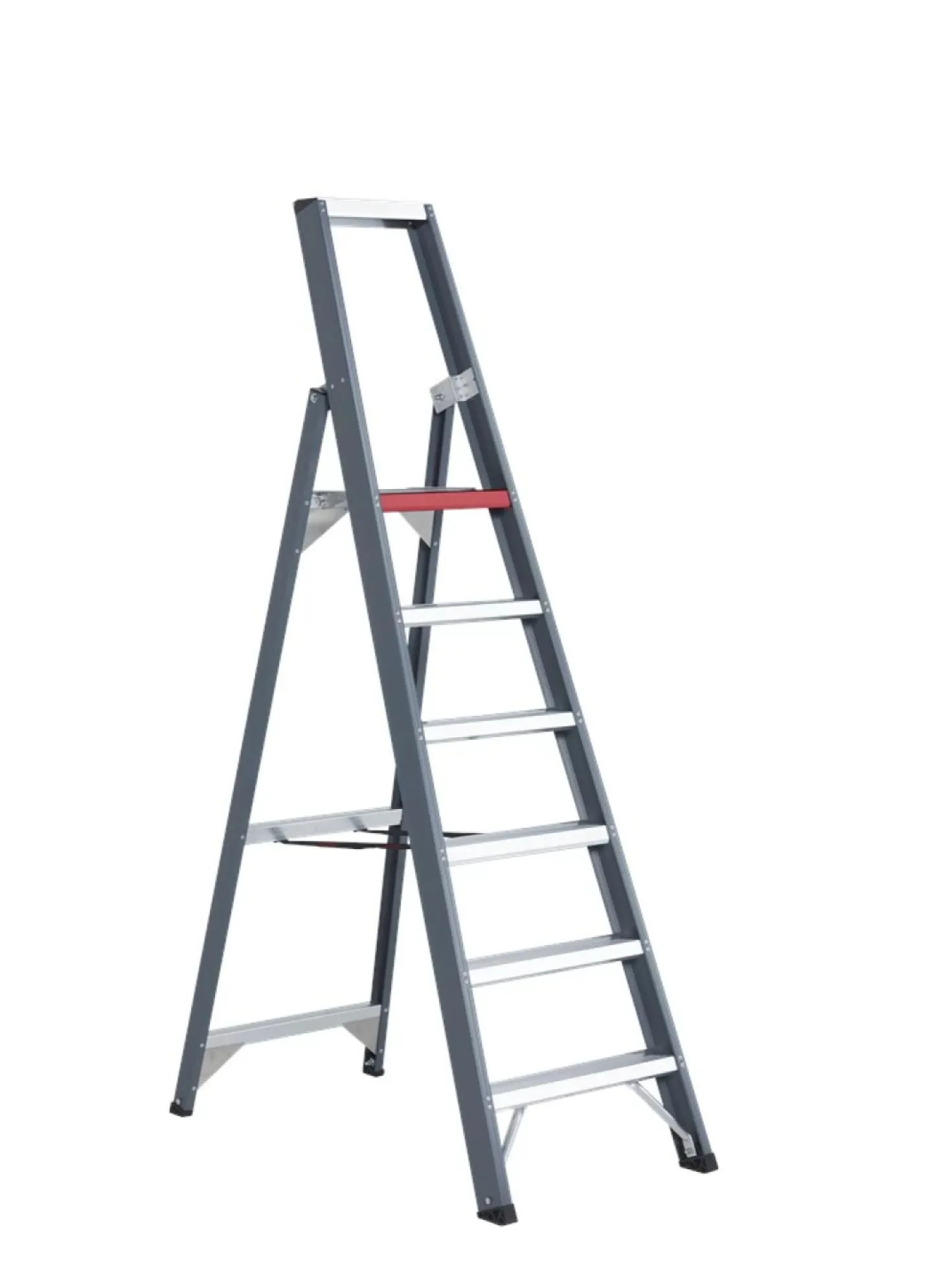 Altrex Falco FEO 6 Trap - Enkel - Aluminium met coating - 6 treden - max. werkhoogte 3,4m