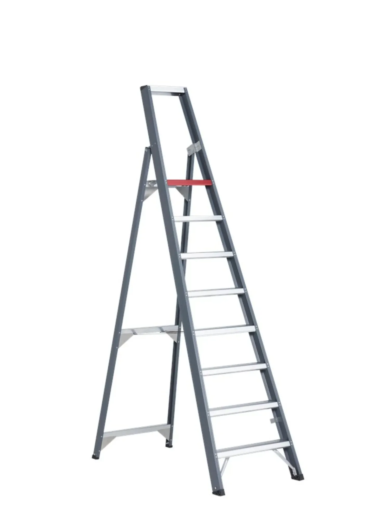 Altrex Falco FEO 8 Trap - Enkel - Aluminium met coating - 8 treden - max. werkhoogte 3,90m