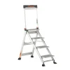 Altrex Jumbo Step 4 Trap - Enkel - Aluminium - 4 treden - met beugel - max. werkhoogte 2,89m