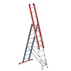 Altrex Mounter Limited edition RWB Reformladder - Aluminium - 3 x 9 sporten - max. werkhoogte 6,2m - met stabiliteitsbalk