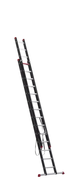 Altrex Mounter ZR 2070 Reformladder - Aluminium - 2 x 14 sporten - max. werkhoogte 7,75m - met stabiliteitsbalk