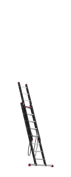 Altrex Mounter ZR 2040 Reformladder - Aluminium - 2 x 8 sporten - max. werkhoogte 4,85m - met stabiliteitsbalk
