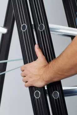 Altrex Nevada NZER 1047 Ladder - Enkel - Aluminium gecoat - 16 treden - max. werkhoogte 5,6m