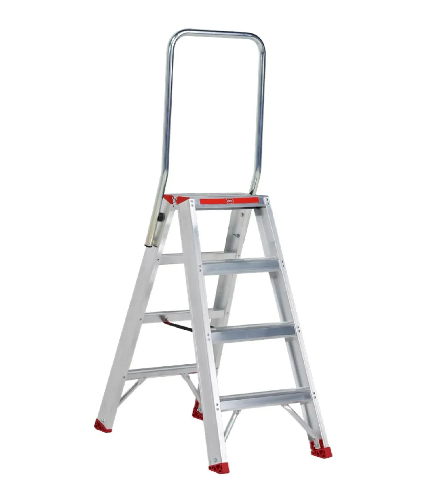 Altrex Sierra SDO 4 Dubbele trap - Aluminium - 2 x 4 treden - max. werkhoogte 2,95m