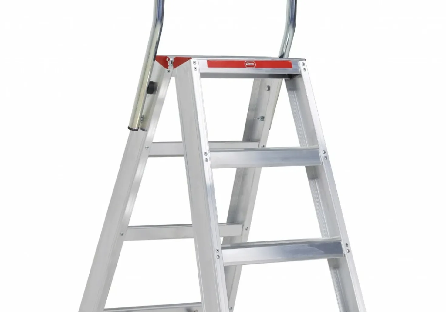 Altrex Sierra SDO 4 Dubbele trap - Aluminium - 2 x 4 treden - max. werkhoogte 2,95m
