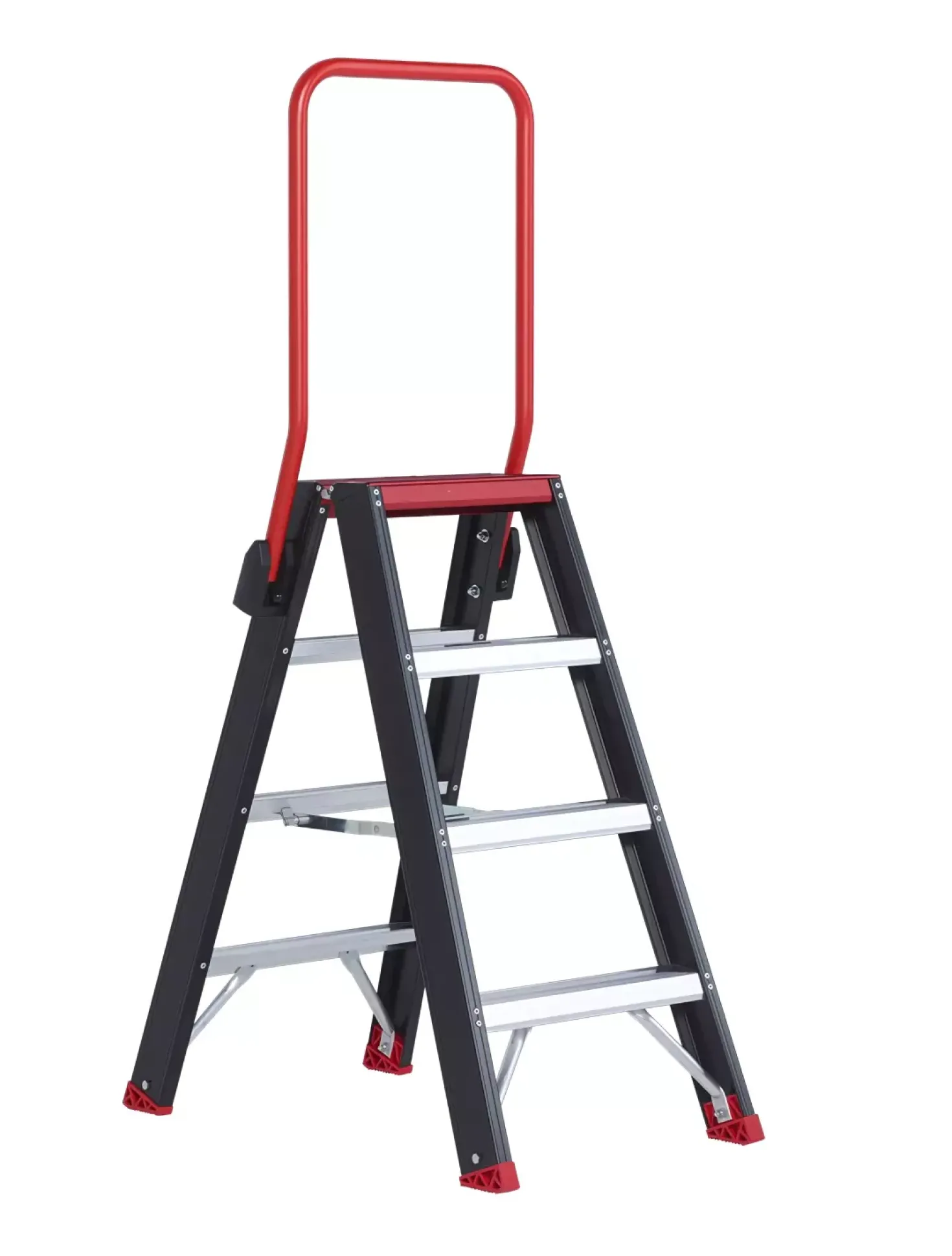 Altrex Taurus TDO 4 Dubbele trap - Aluminium met coating - 2 x 4 treden - max. werkhoogte 2,95m
