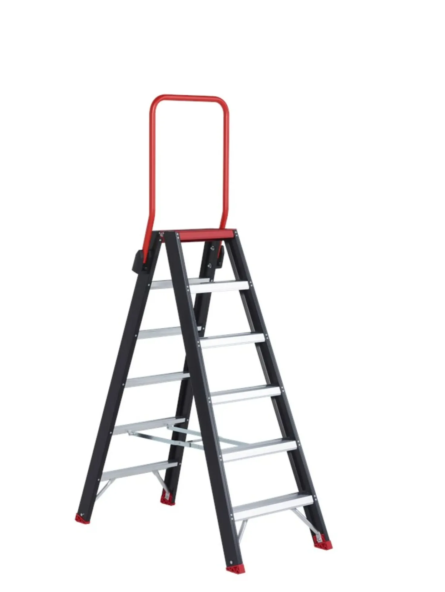 Altrex Taurus TDO 6 Dubbele trap - Aluminium met coating - 2 x 6 treden - max. werkhoogte 3,4m
