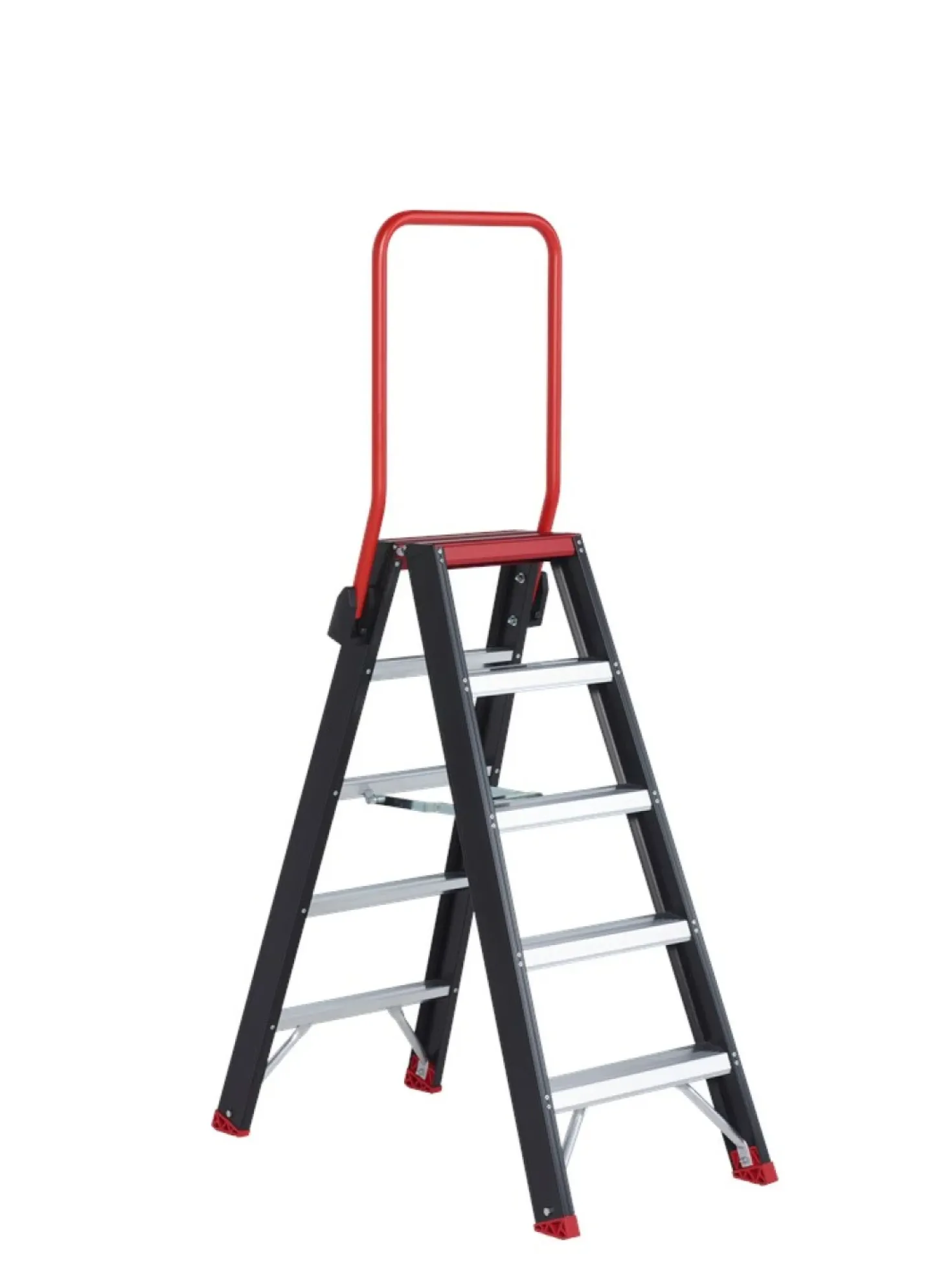 Altrex Taurus TDO 5 Dubbele trap - Aluminium met coating - 2 x 5 treden - max. werkhoogte 3,2m