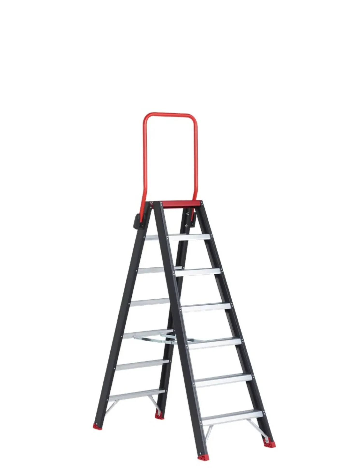 Altrex Taurus TDO 7 Dubbele trap - Aluminium met coating - 2 x 7 treden - max. werkhoogte 3,65m