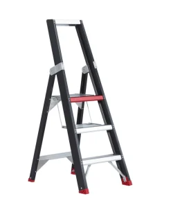 Altrex Taurus TGB 3 Trap - Enkel - Aluminium met coating - 3 treden - max. werkhoogte 2,7m