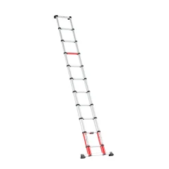 Altrex TL Smart Up Go Telescoopladder - Aluminium - 1 x 11 sporten - max. werkhoogte 4,2m - met stabiliteitsbalk