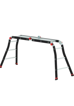 Altrex Varitrex PRO+ Vouwladder incl. platform - Aluminium - 4x3 sporten