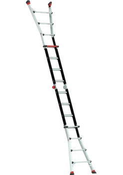 Altrex 503734 Varitrex Tele PRO+ Telescopische vouwladder - max. werkhoogte 4,9m - 4x4 sporten
