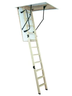 Altrex Woodytrex Superieur 3-delige Zoldertrap - Hout - 110 x 70cm