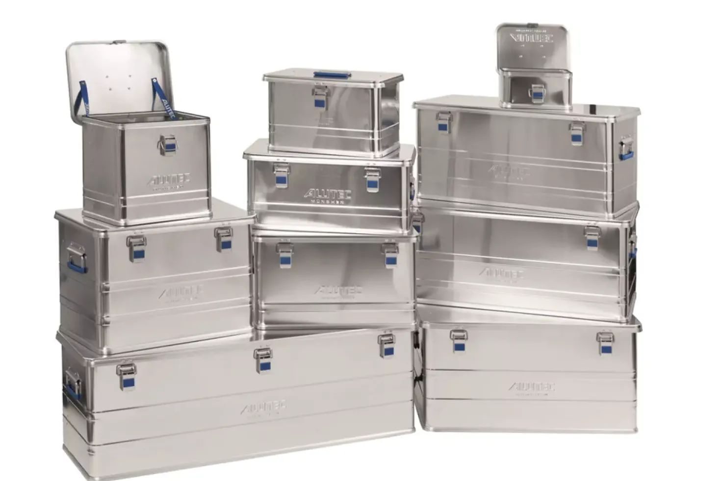 Alutec COMFORT 157 Aluminium kist - 58,5 x 78,2 x 39,8 cm