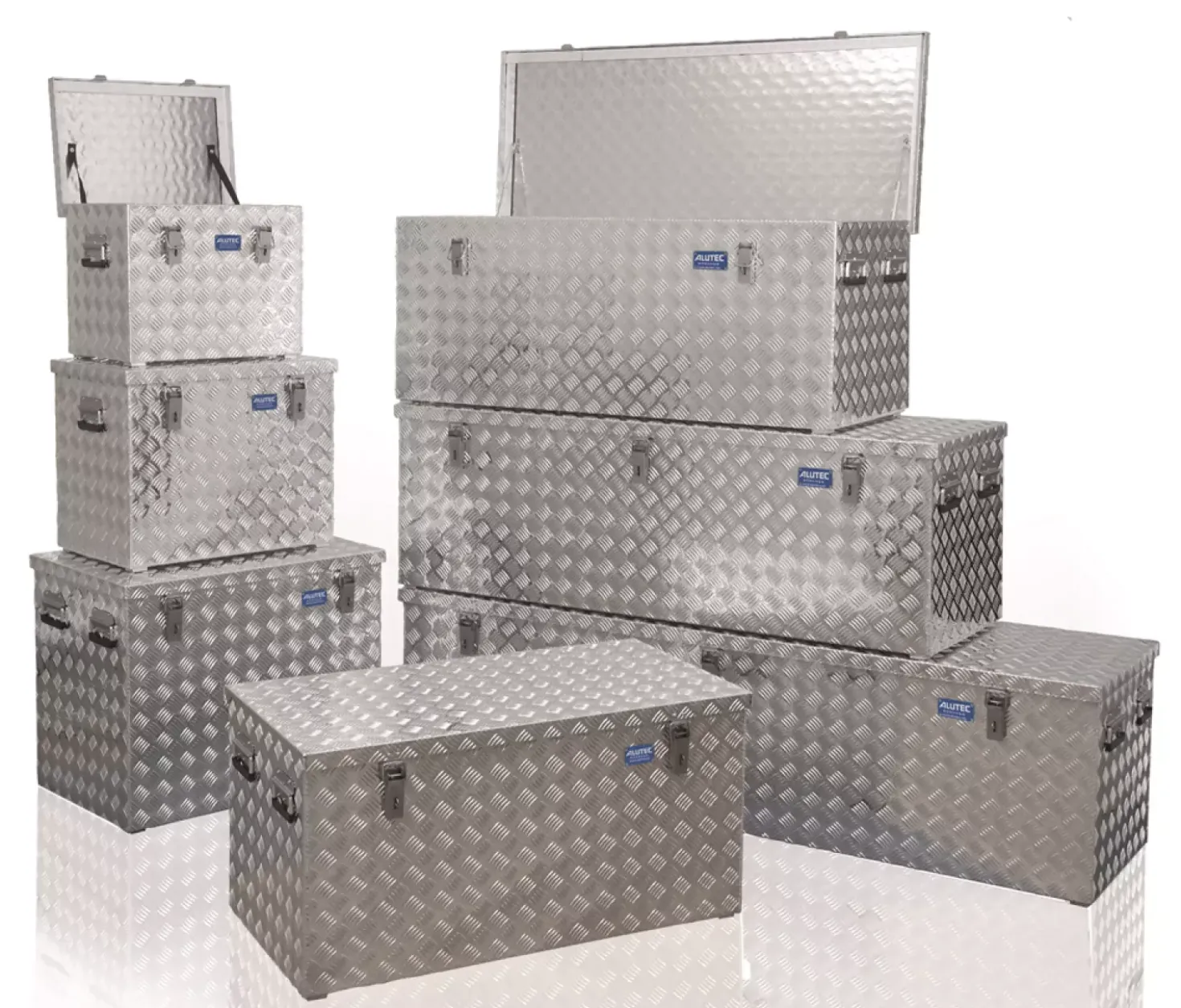 Alutec EXTREME 470 Aluminium kist - 52,5 x 189,6 x 52 cm