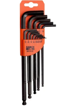 Bahco BE-9770 9-delige Inbussleutelset met kogelkop - 1,5-10mm
