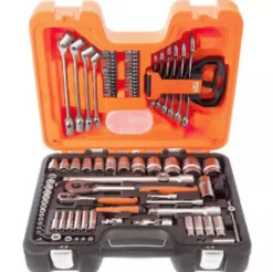 Bahco S910 91-delige Dopsleutelset - 1/4" 1/2"