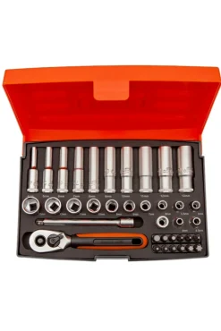 Bahco SL25L 37-delige Doppenset - 1/4"