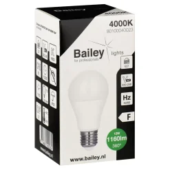 Bailey LED Ecobasic A60 E27 12W (81W) 1160lm 840 Opaal