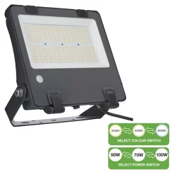Bailey LED Schijnwerper Switch - 50W-100W - 7000-14000Lm - 3000K-6500K