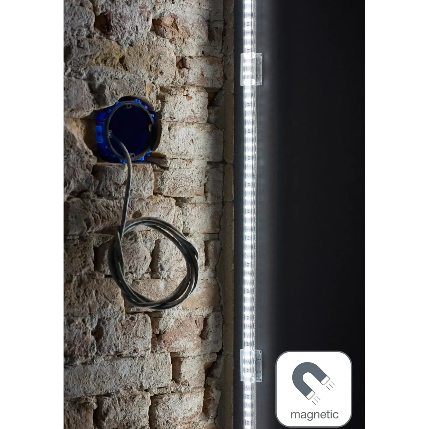 Bailey 146927 Montageclip met magneet voor LED Rope