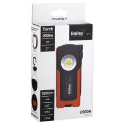 Bailey RoBust LED Inspect - 15W - 6500K - 1500+300lm - IP54 - 5V - CLIII