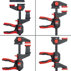 Bessey EZR360-15SET Eenhands Lijmklemmenset voor geleiderails - 150 x 60mm