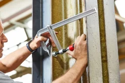 Bessey GZ25KG Lijmtang - Geheel Staal - 250 x 120mm - klapgreep