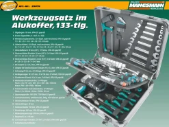 Brüder Mannesmann 29079 133-delige gereedschapskoffer