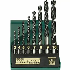 Brüder Mannesmann 54308 8-delige Houtborenset - 3-10mm