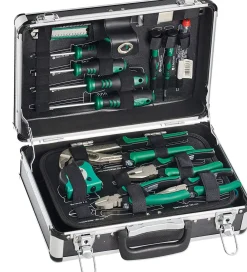 Brüder Mannesmann 29067 Gereedschapset in aluminium koffer - 90-delig
