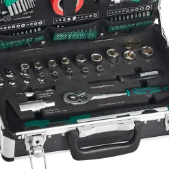 Brüder Mannesmann 29067 Gereedschapset in aluminium koffer - 90-delig