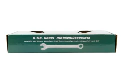 Brüder Mannesmann M 130-08DIN Ringsteeksleutelset - 8-delig - 8-19mm