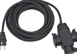 Brennenstuhl 1167810301 Bouwplaatsverlengkabel IP44 - 10m - H07RN-F 3G1,5 - zwart