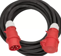 Brennenstuhl 1167320100 CEE Verlengsnoer IP44 - 10m - 5-polig - H07RN-F 5G6,0 - zwart