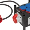 Brennenstuhl 1153680100 Compacte rubberen stroomverdeler BSV 3 LS E/16 2 IP 44 - 1m