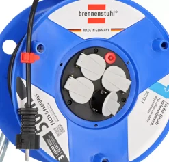 Brennenstuhl 1208060 Garant kabelhaspel - H05VV-F 3G1,5 - 50m